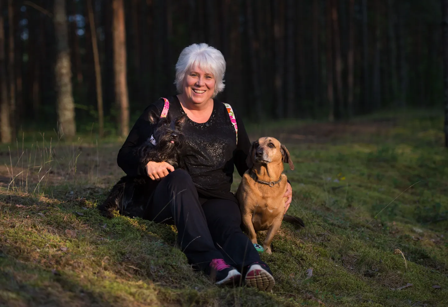 Marina Kaljurand Lennu ja Rockyga.