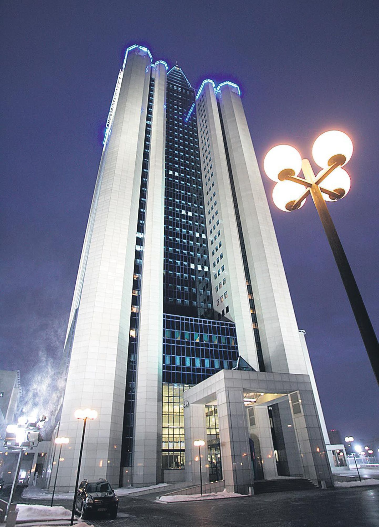 Gazpromi peakorter Moskvas. Energiafirma on Kremli üks tööriistu Venemaa poliitika elluviimiseks.