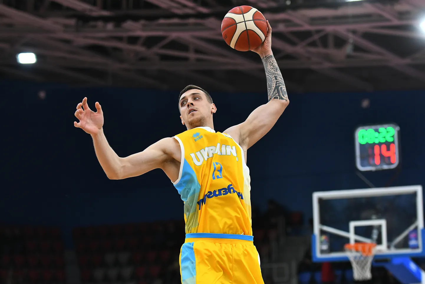 Ukraina koondislane Vjatšeslav Bobrov.