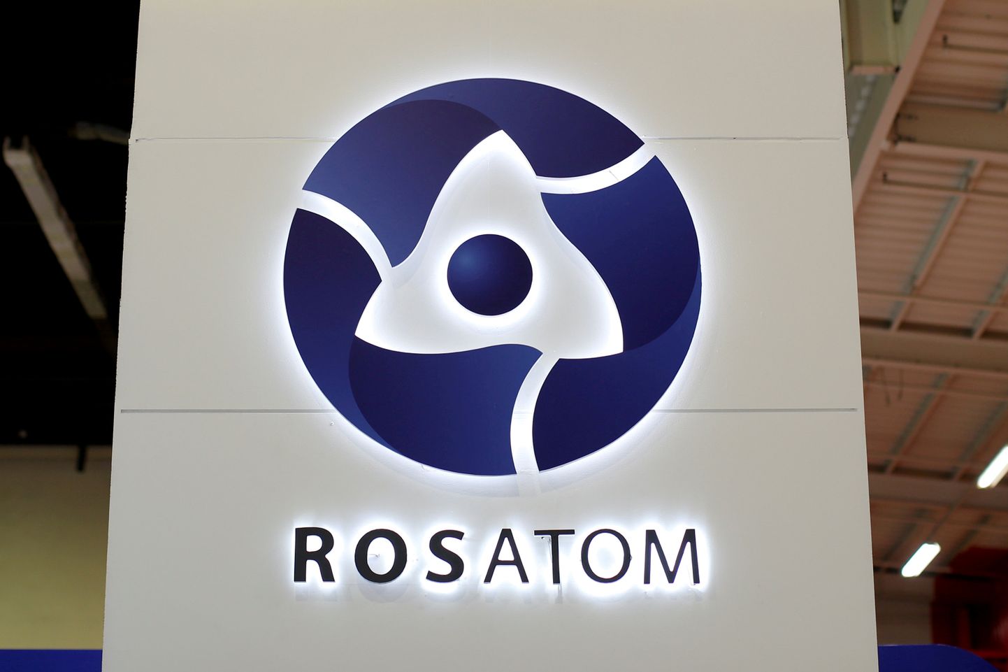 Venemaa riikliku tuumaenergiafirma Rosatom logo