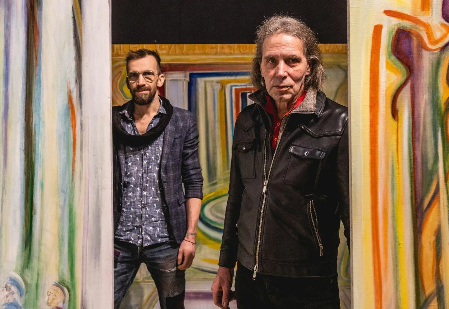 Raoul Kurvitz (esiplaanil) tegi Henry Laksiga ansamblit Reval.