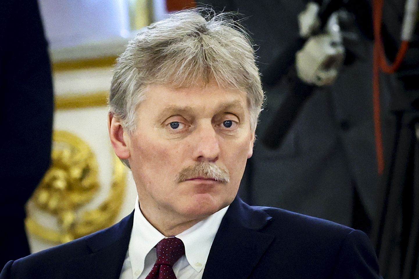 Krievijas diktatora Vladimira Putina preses sekretārs Dmitrijs Peskovs.
