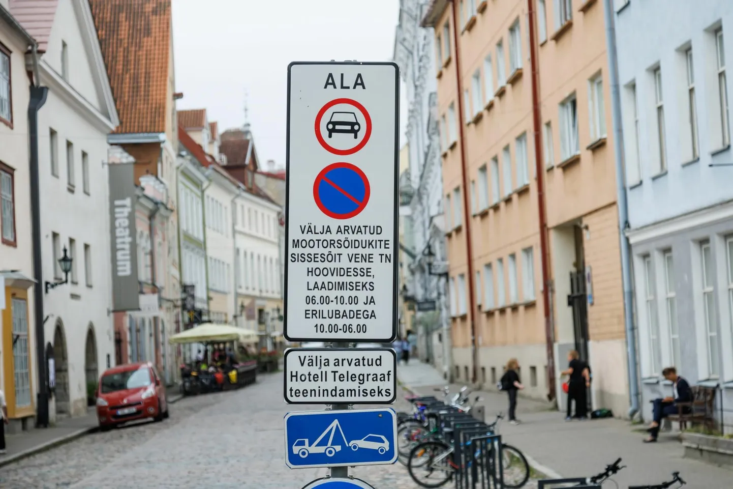 Tallinna vanalinna sissesõit on lubatud hommikul kella kuuest kümneni.