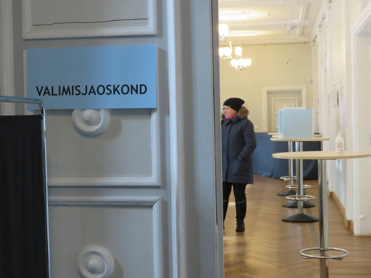 Riigikogu valimised 2023. Valimisjaoskond Otepääl.