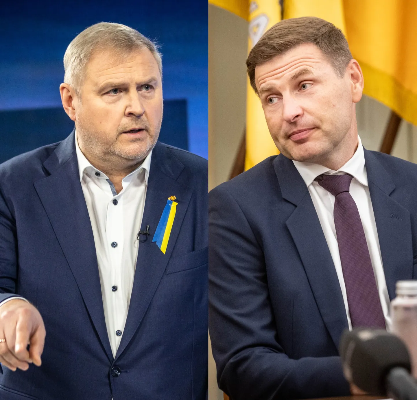 Riho Terras ja Hanno Pevkur.