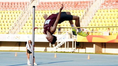 Ģiedris ar savu personīgo rekordu izcīna bronzu EYOF augstlēkšanas sacensībās