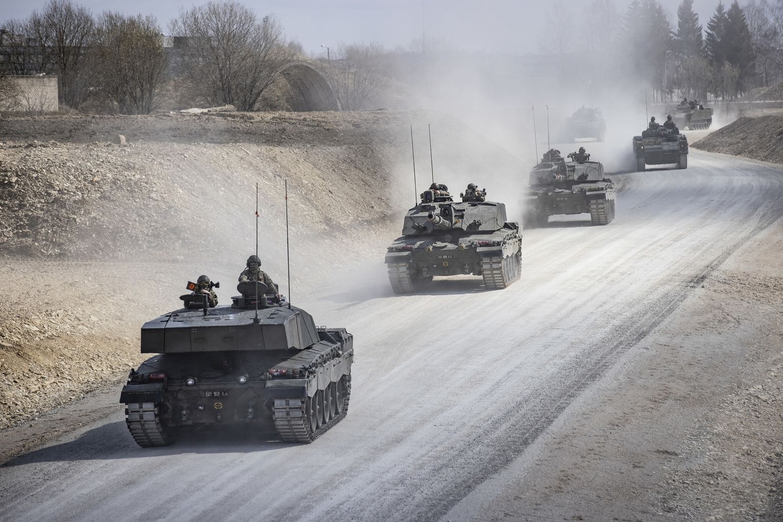 Завтра и послезавтра по дорогам Эстонии пройдут колонны военной техники.
