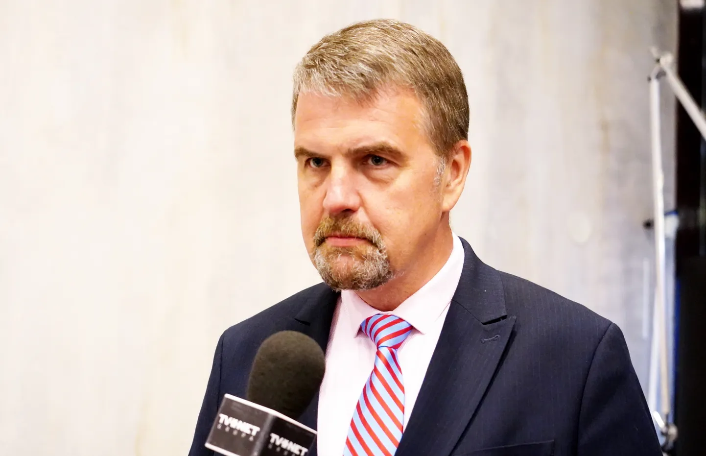 Eiropas parlamenta deputāts, partijas "Latvijas attīstībai" valdes līdzpriekšsēdētājs Ivars Ījabs piedalās Eiropas Parlamenta vēlēšanu rezultātu sagaidīšanas pasākumā Eiropas Savienības mājā.