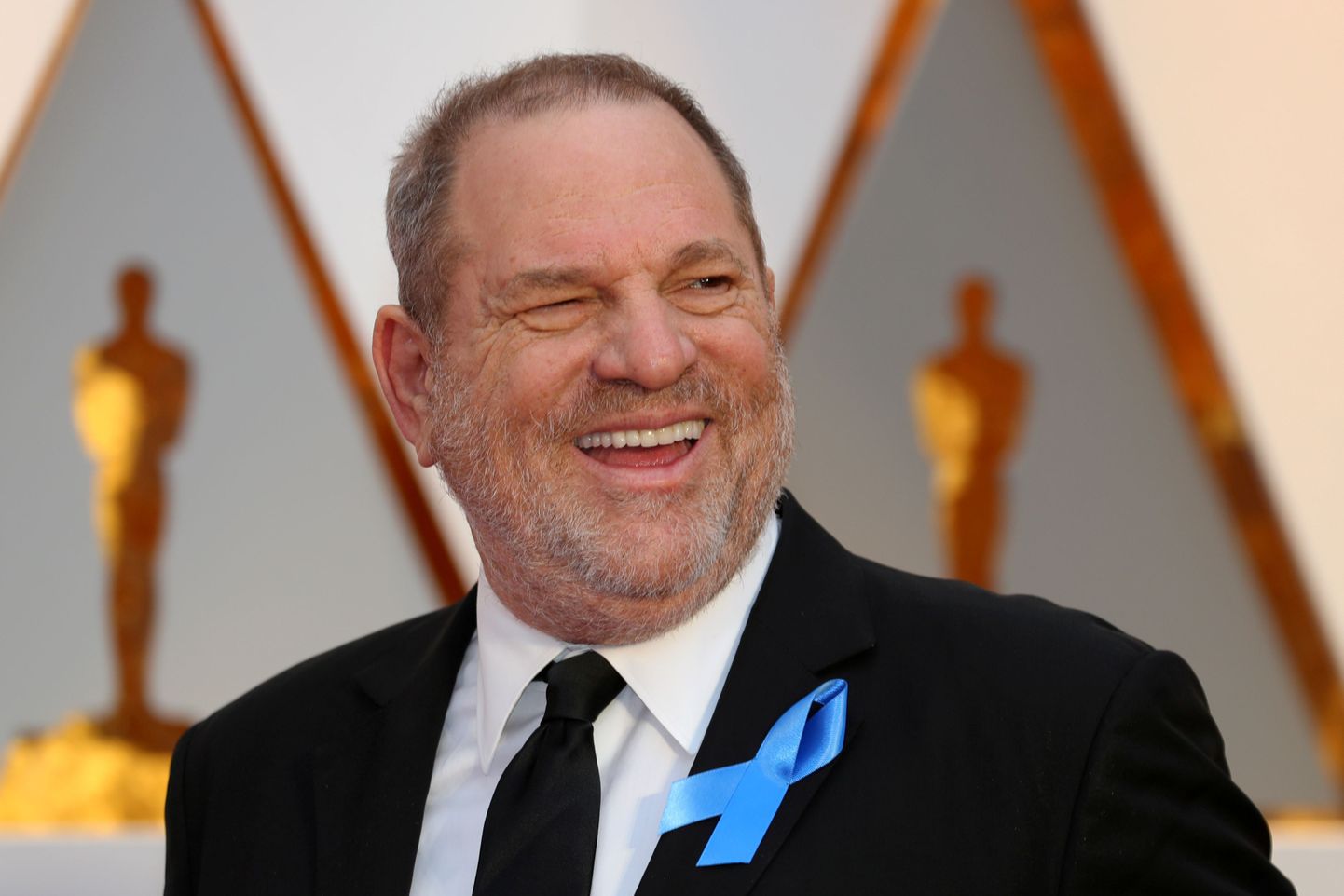 Harvey Weinstein arrives Oscarite jagamise gaalal selle aasta veebruaris.