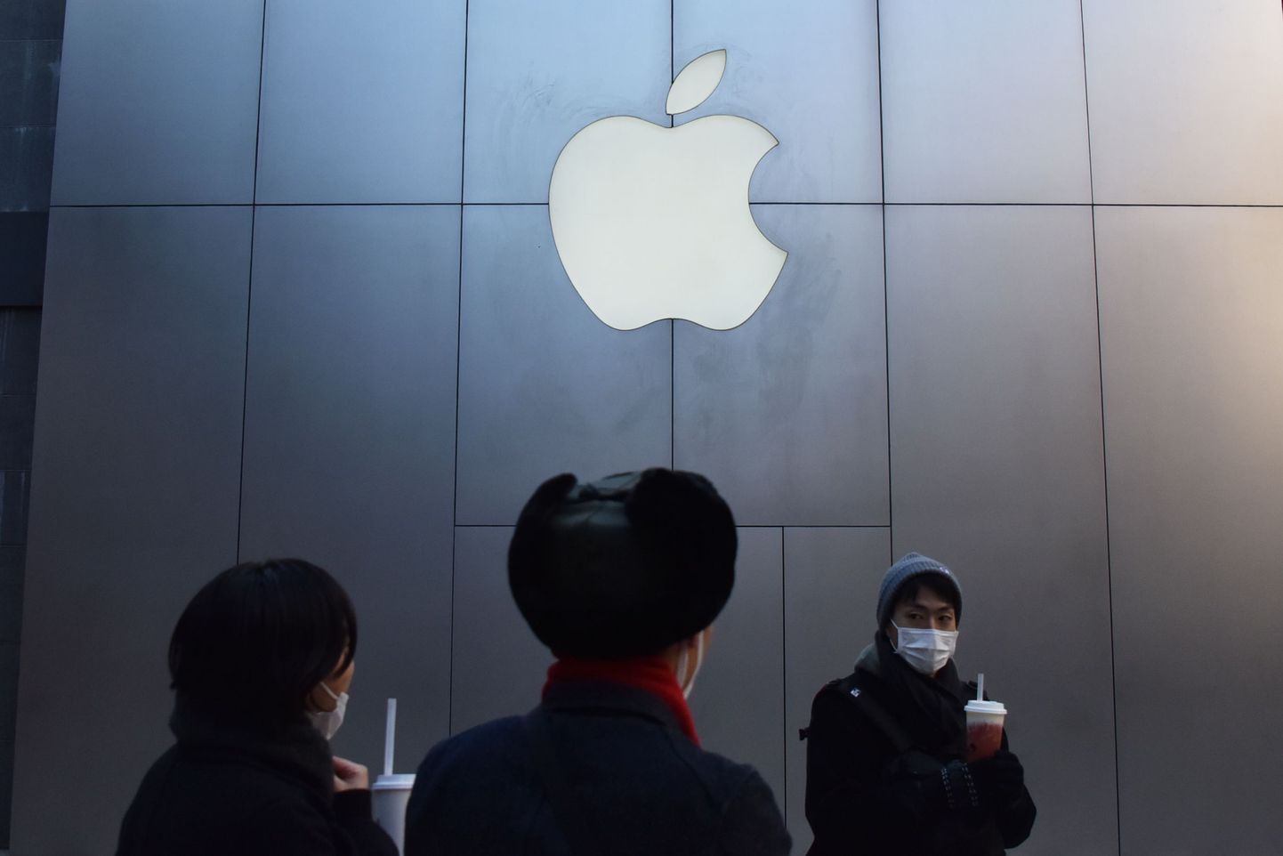 Apple'i pood Pekingis 11. detsembril.