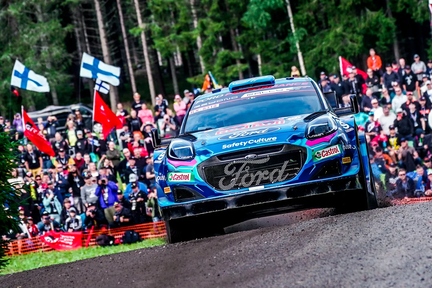Samasuguse Ford Puma Rally1-auto rooli, millega kihutab WRC-sarjas Ott Tänak, istub selle kuu lõpus Tšiili sõitja Alberto Heller