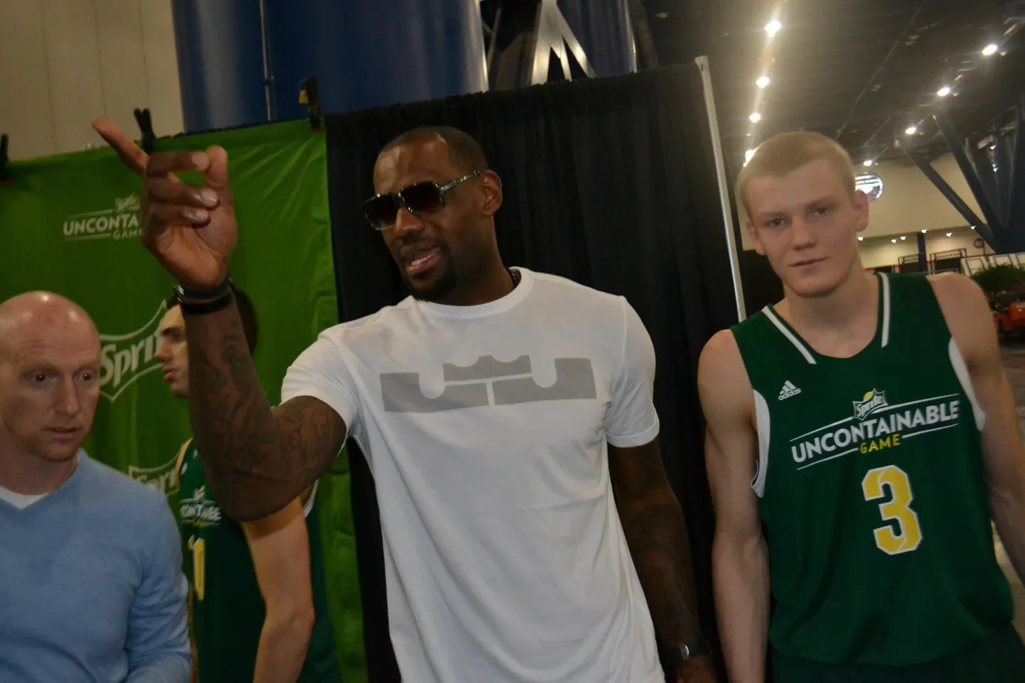 Martin Jurtom koos LeBron Jamesiga.
