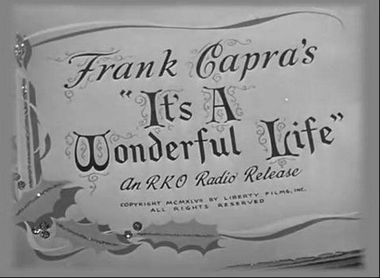 Filmi «It's a Wonderful Life» reklaam