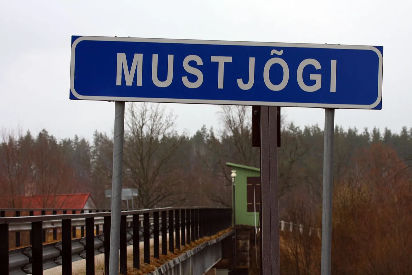Mustjõel on veetase Eesti jõgedest praegu kõrgeim.