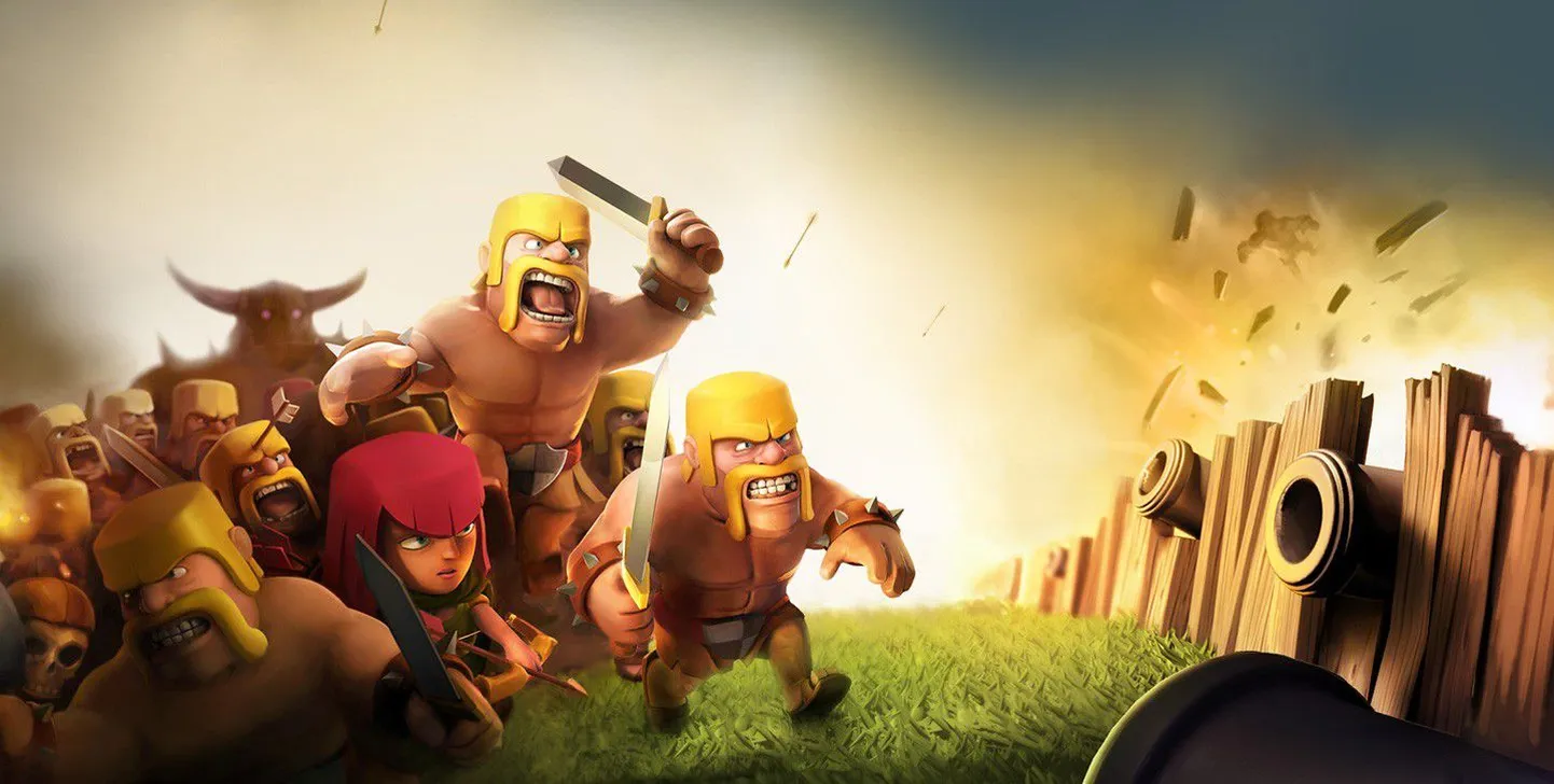 Soome päritolu mängutootja Supercell mäng Clash of Clans