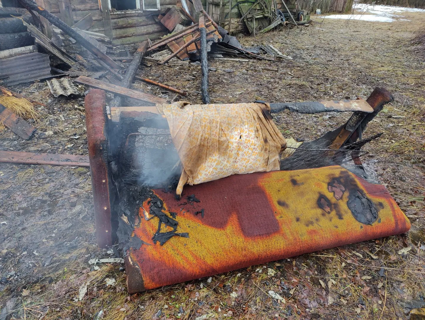 Päästjad taas "kohale" ajanud diivan