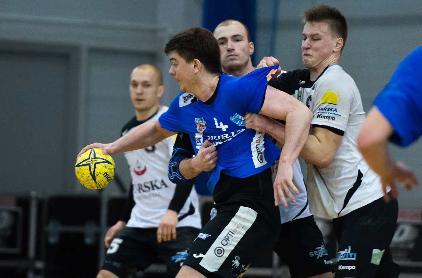 Põlva Serviti (valges) - HC Kehra.