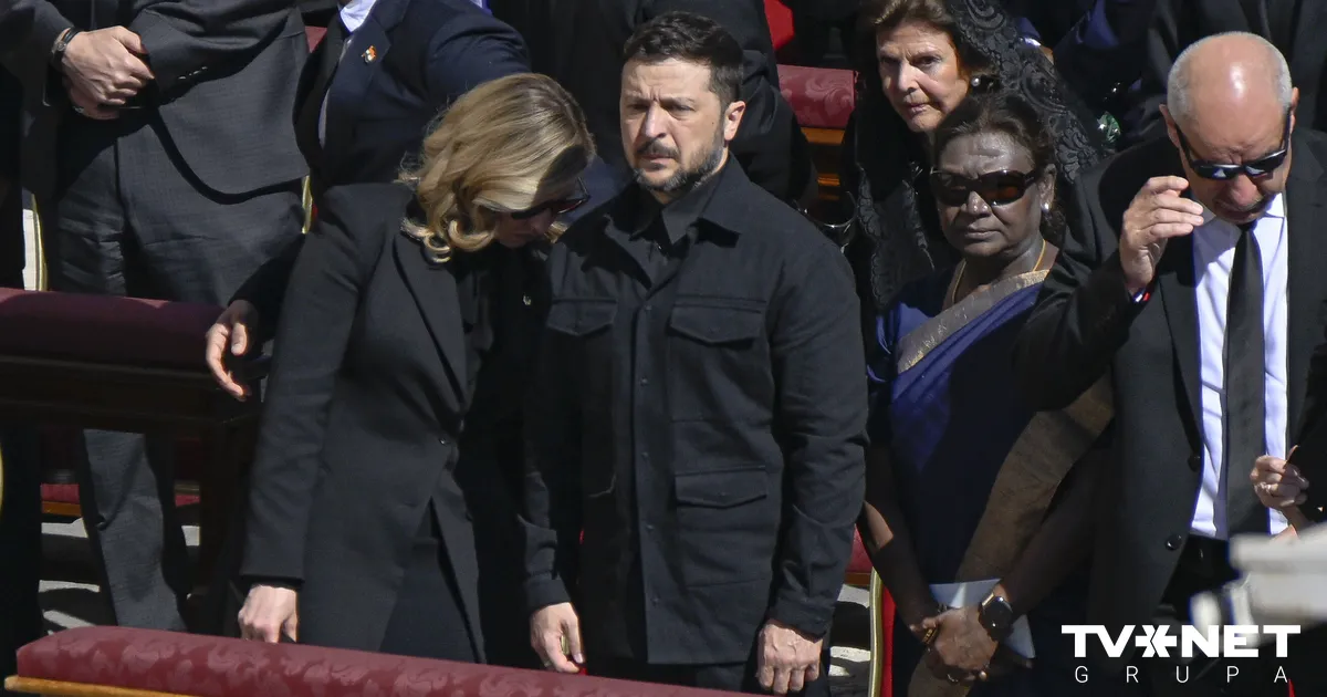 Vatican Breaks Protocol: Zelensky in First Row at Pope’s Funeral