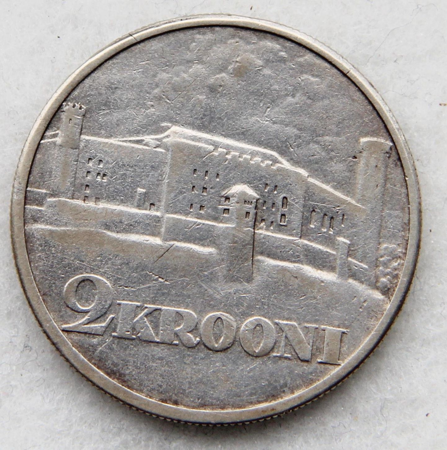 Kahekroonine münt 1930. aastast.