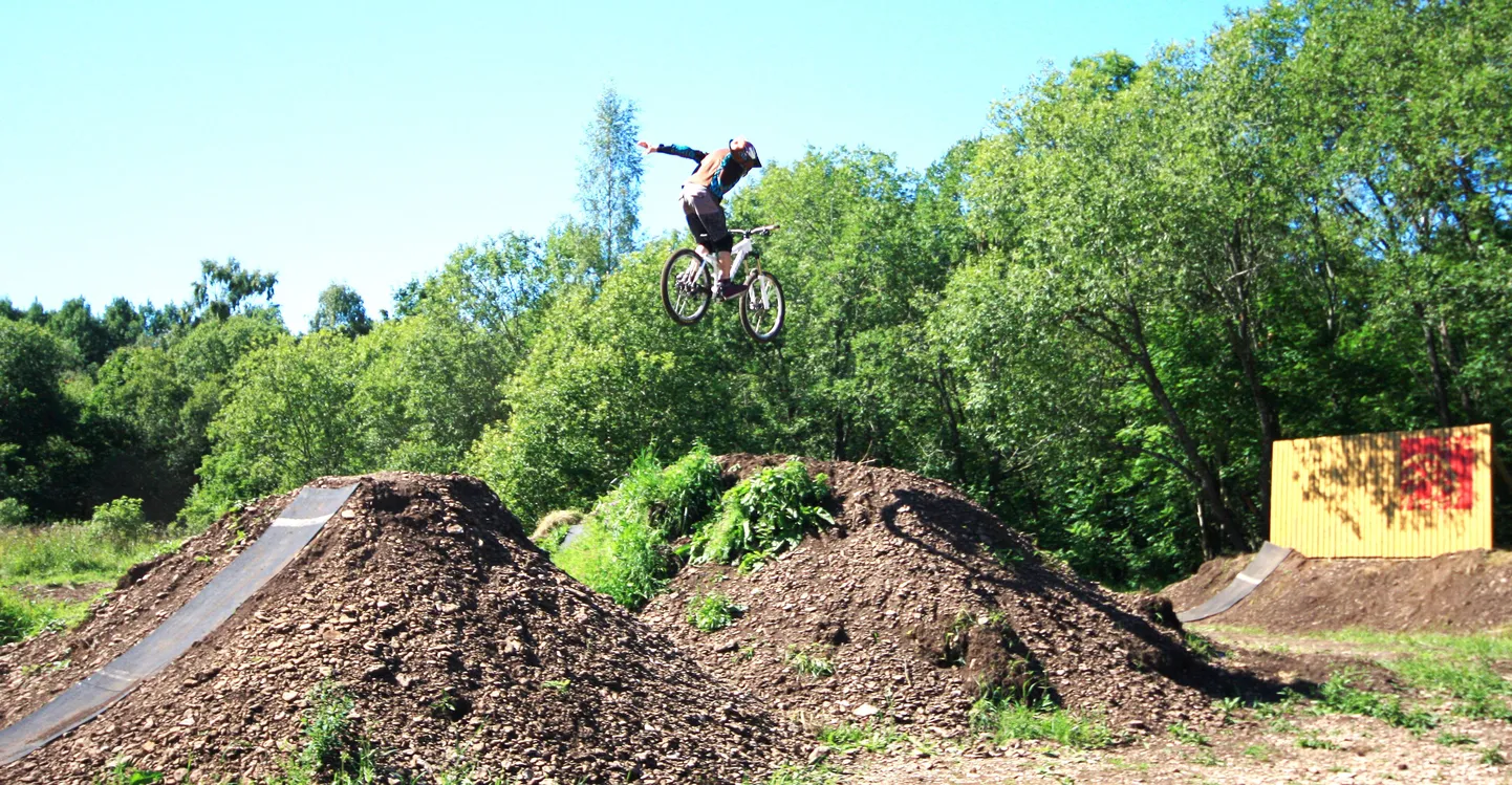 Dirt-park Lasnamäel.