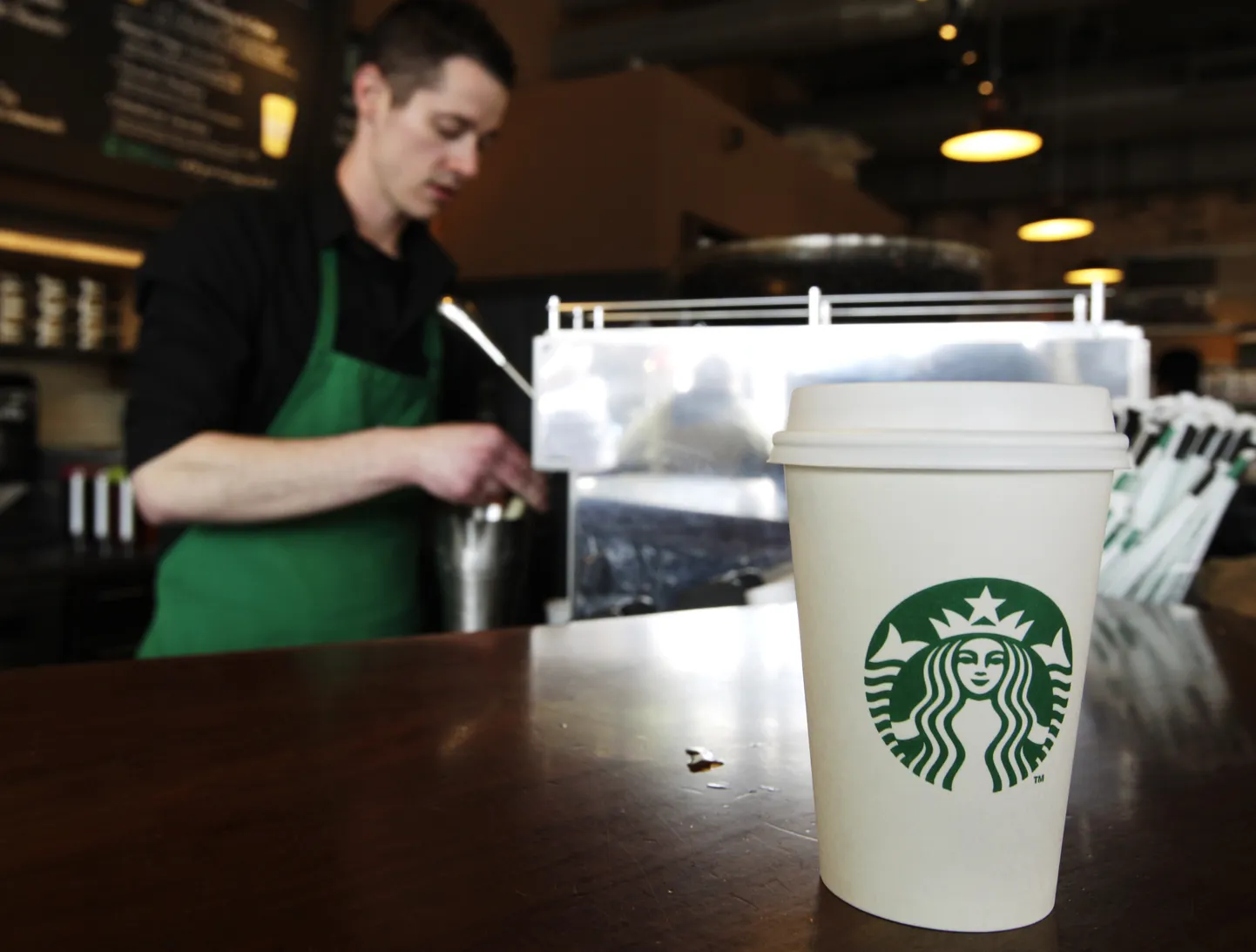 Starbucksi kohv.