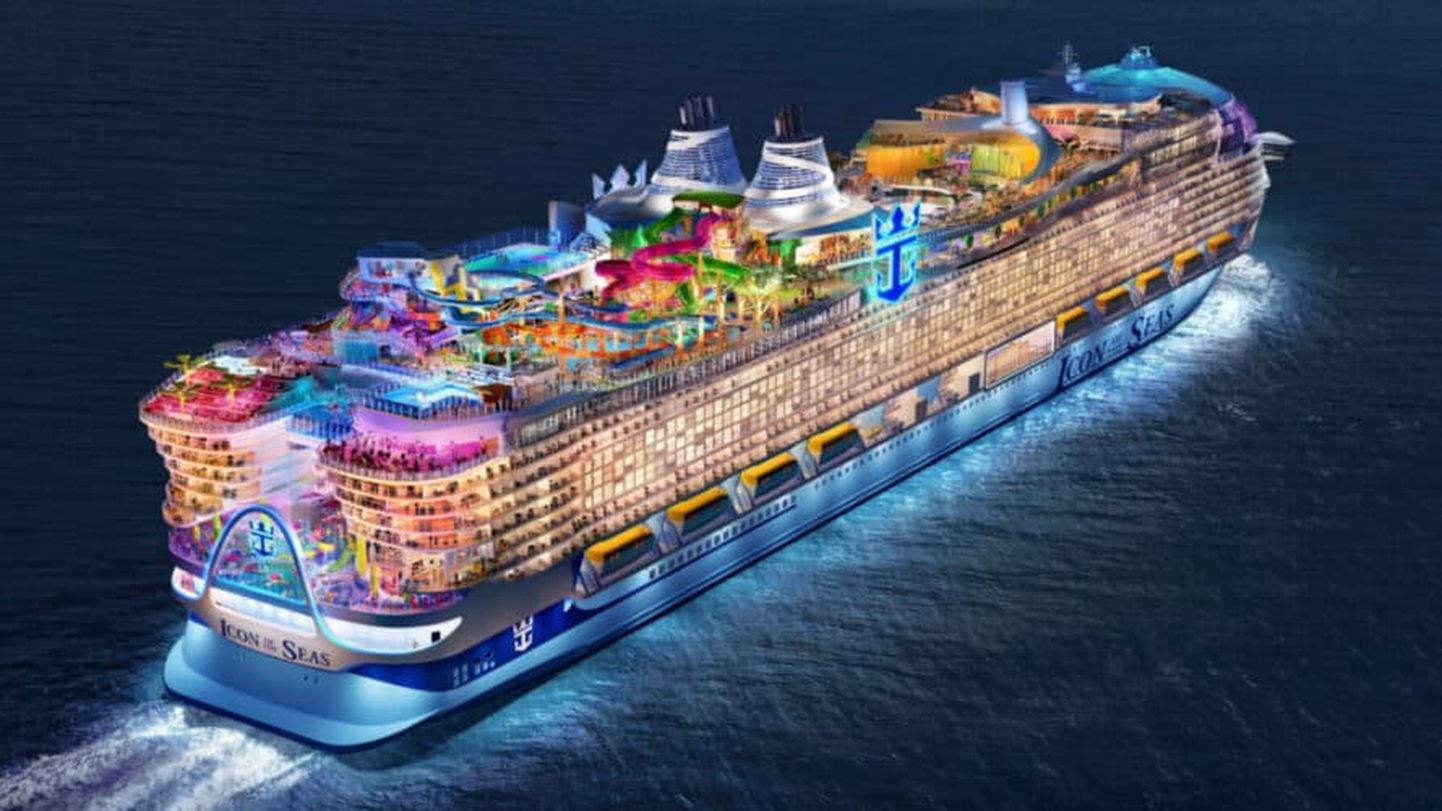 Royal Caribbeani uus üliluksuslik ristluslaev Icon of the Seas peaks valmima 2024. aastal