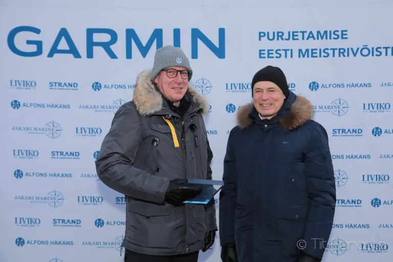 Aasta Võistlusametnik 2020 Marko Saarlaid ja EJL president Kalev Vapper