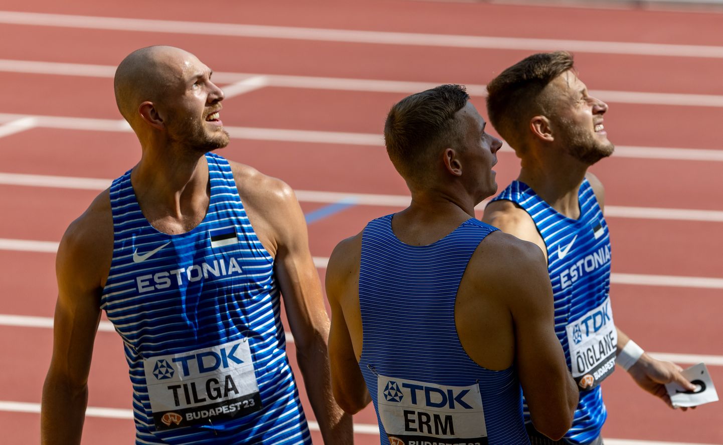 Eesti kümnevõitlejad Karel Tilga, Johannes Erm ja Janek Õiglane pakkusid Eesti spordisõpradele MMil võimsaid emotsioone.