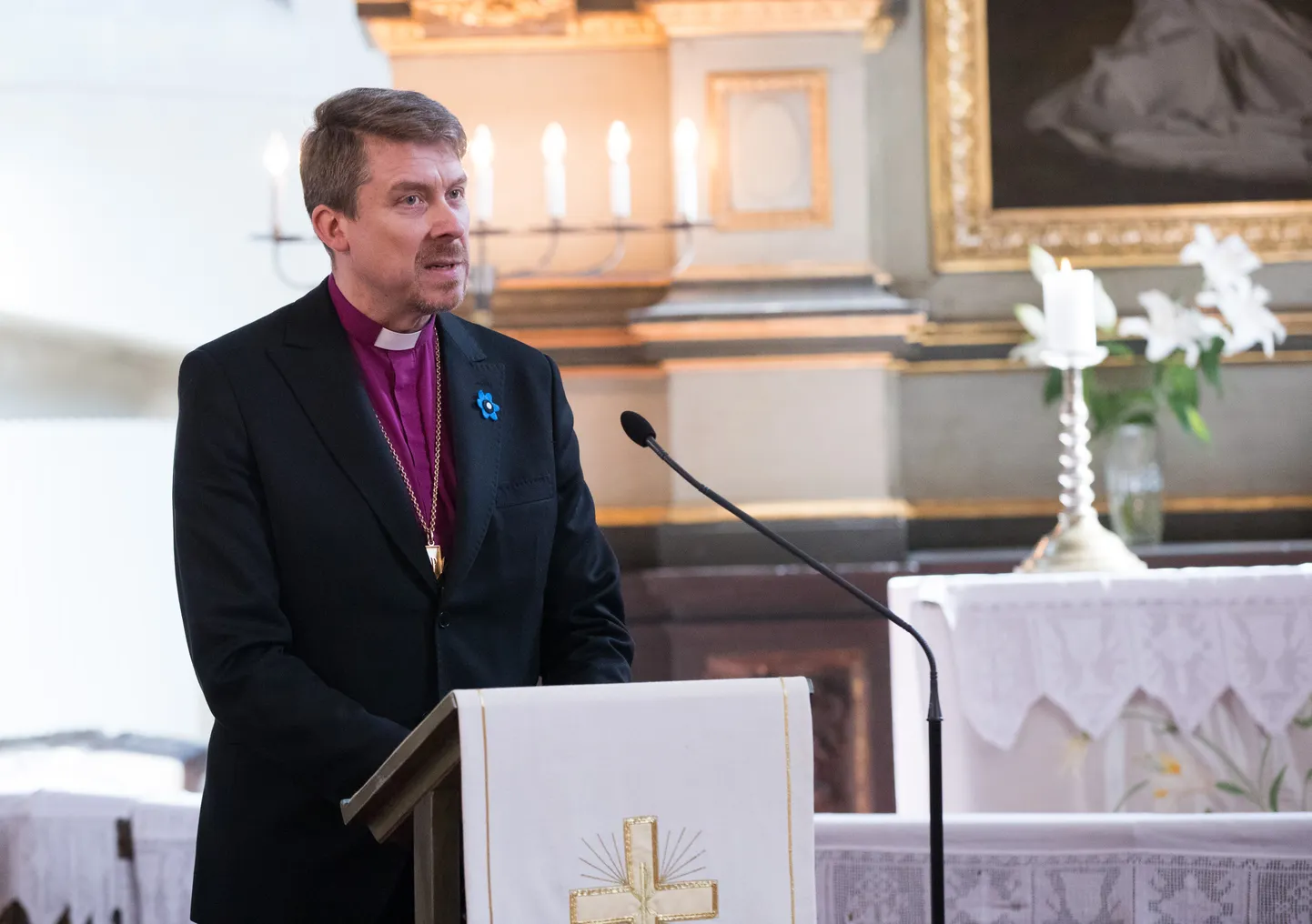 Eesti evangeelse luterliku kiriku (EELK) peapiiskop Urmas Viilma.