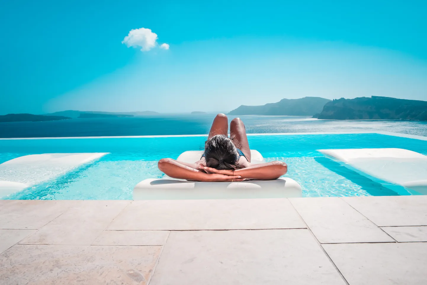 Santorini.
