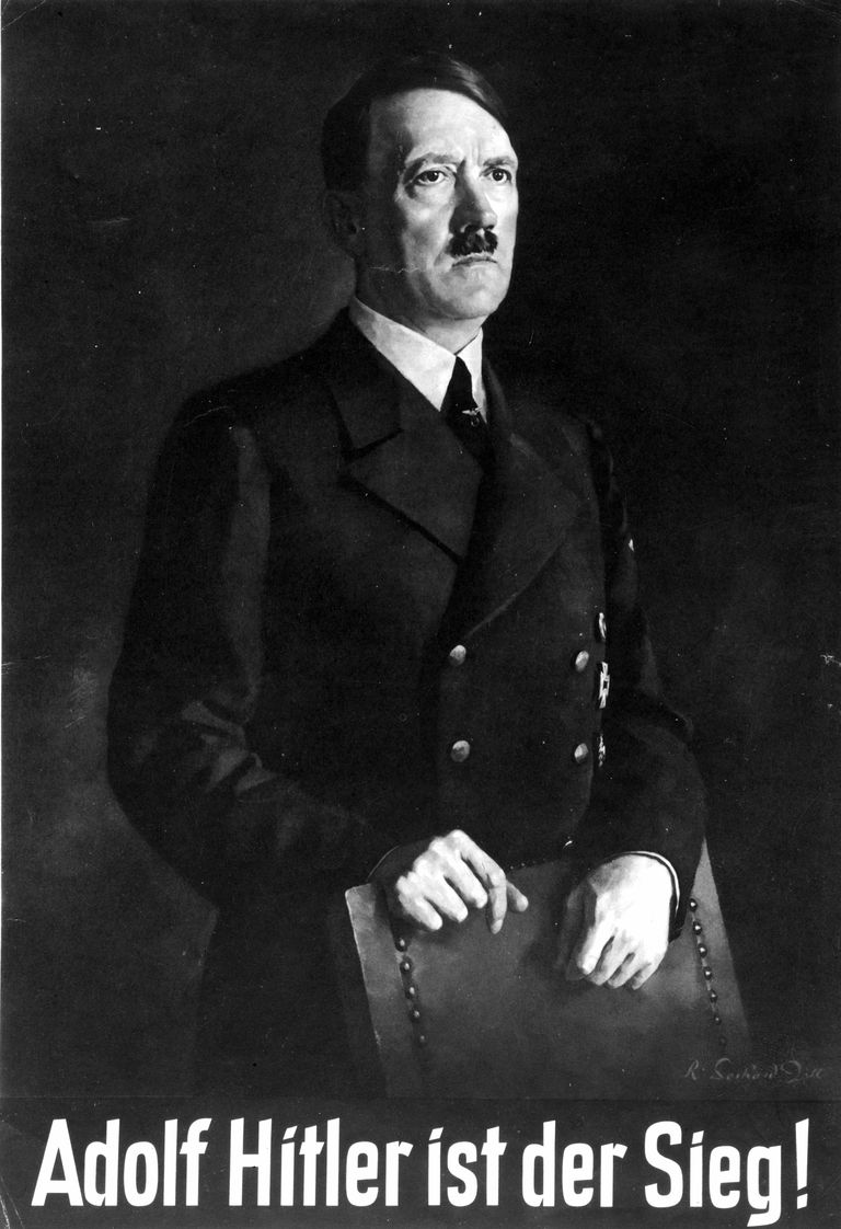 Adolf Hitler (1889-1945) Kolmanda riigi reklaamplakatil