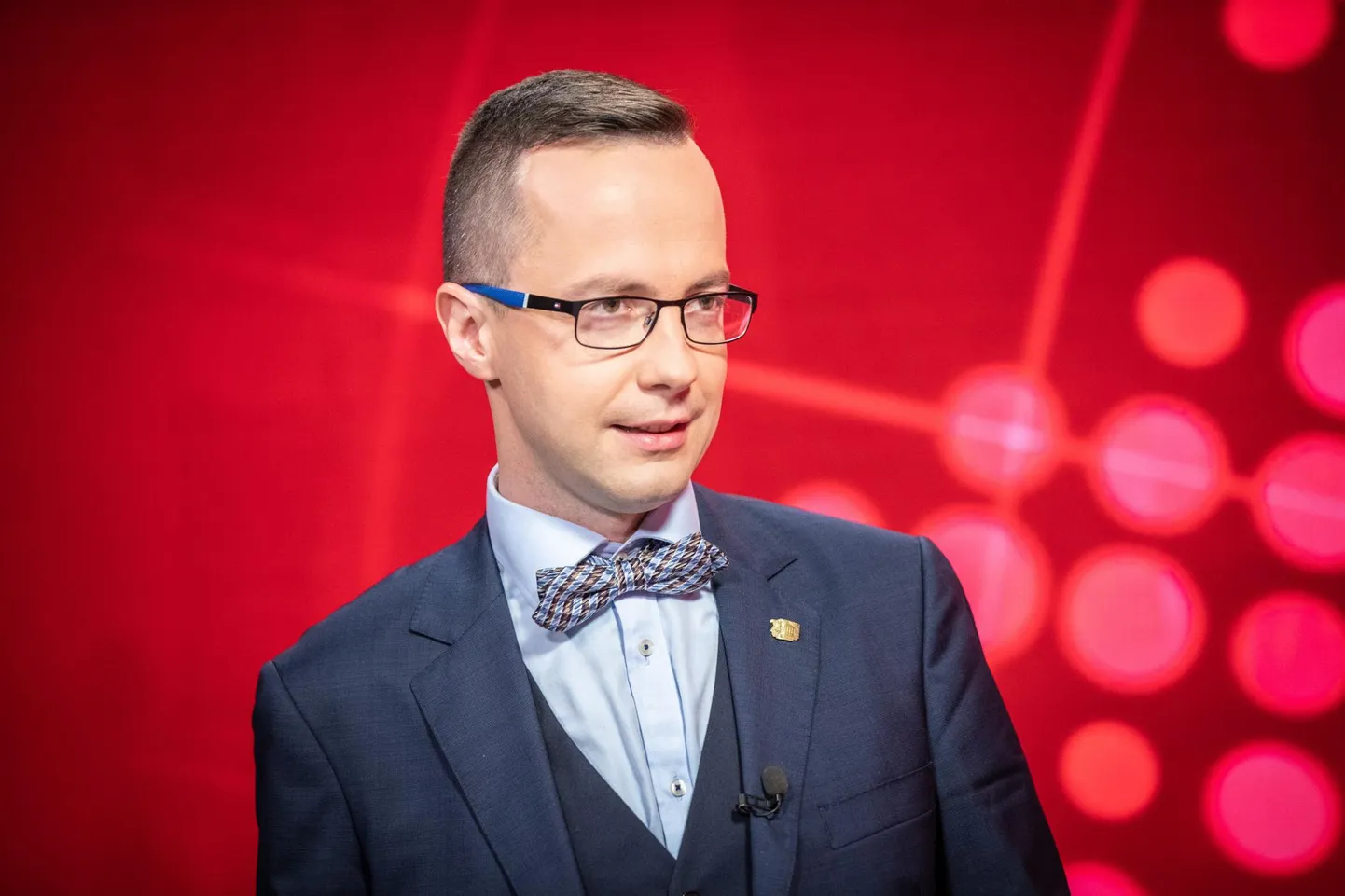 31.08.2020, Tallinn. Välispanoraam. Saatekülaline Jevgeni Krištafovitš. Saatejuht Martin Kutti. FOTO: MADIS VELTMAN/POSTIMEES FOTO: Madis Veltman