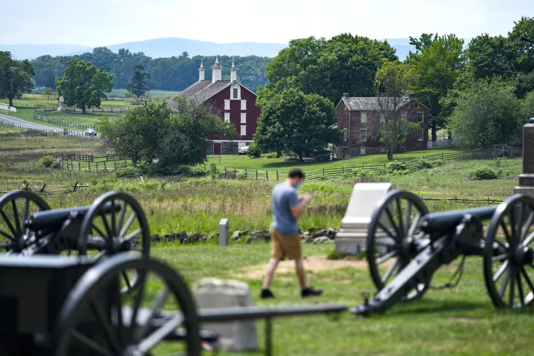 USA kodusõja Gettysburgi lahingupaik asub Pennsylvania osariigis