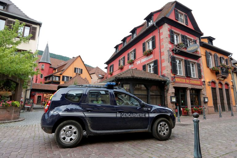 Le Chambard'i Prantsusmaal Alsace'is Kaysersbergis, kus Anthony Bourdain endalt elu võttis