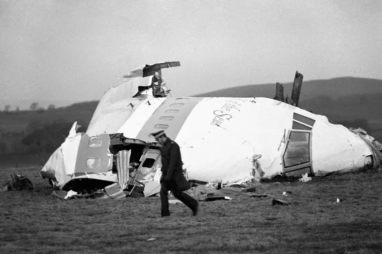 Lockerbie' lennukatastroofi toimumispaik. Foto: Scanpix