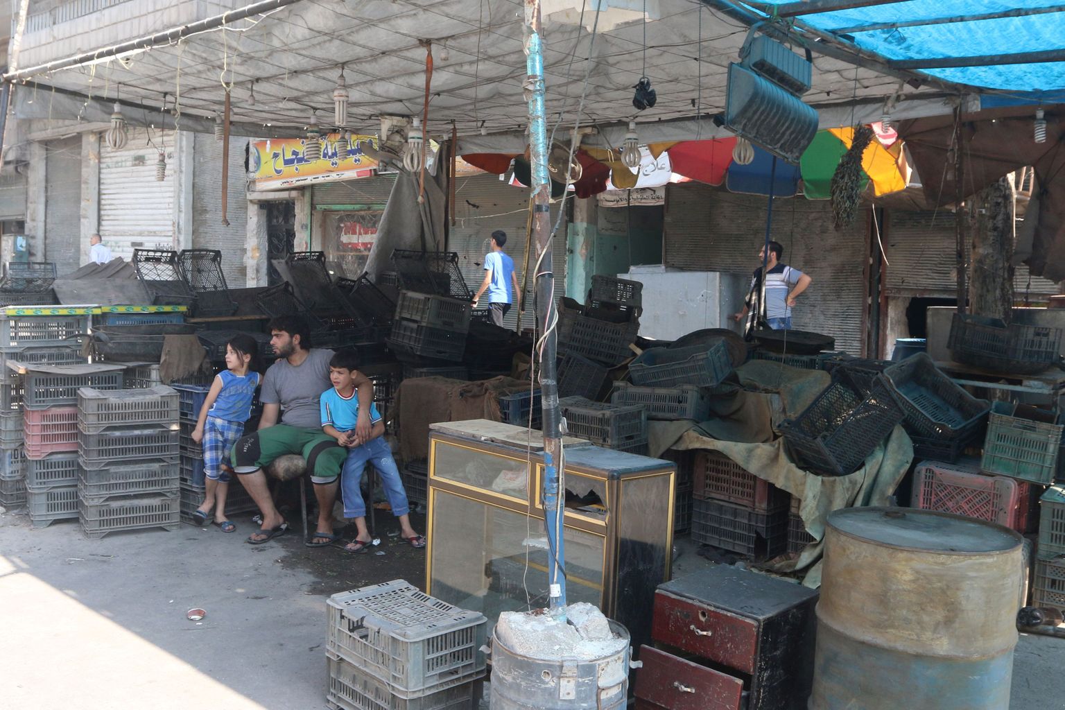 Tühi turg Aleppos