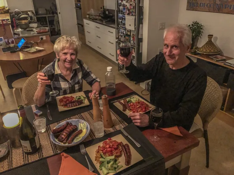 Kerry ja Ross ja meie õhtusöök