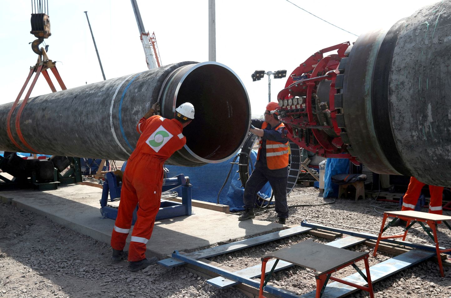 Nord Stream 2 gaasitoru paigaldamine 2019. aastal