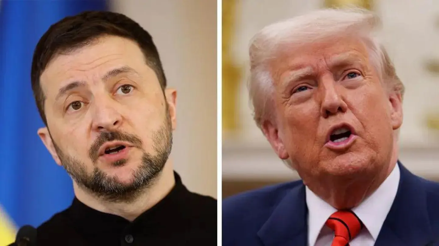 Зеленский и Трамп