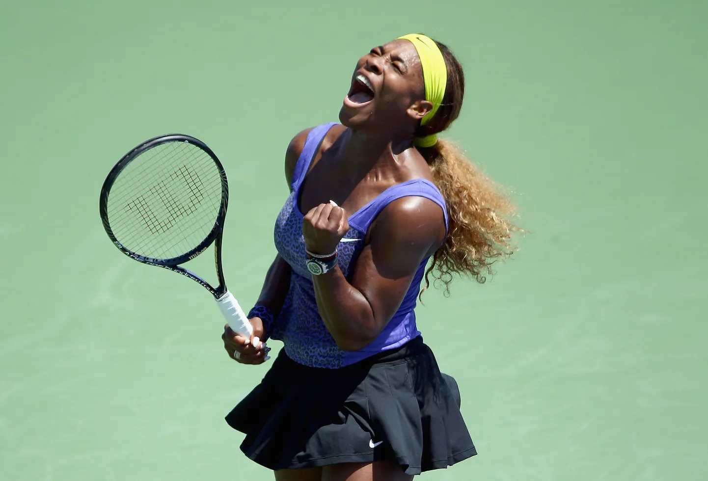 Võidukas Serena Williams.