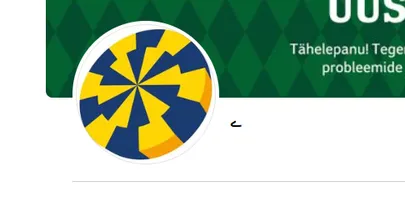 Kasutatud on Eesti Loto logo, kuid nime asemel on araabia kiri.