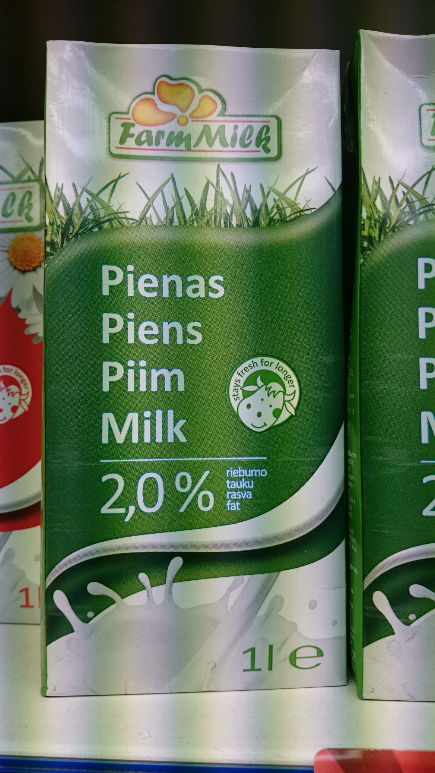 Poola päritolu piim.