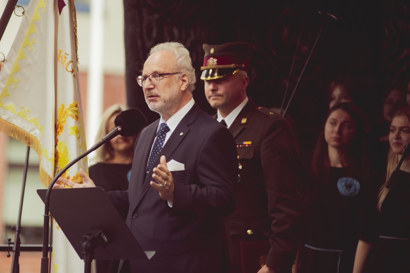 Valsts prezidents Egils Levits apmeklē Rīgas Valsts vācu ģimnāziju