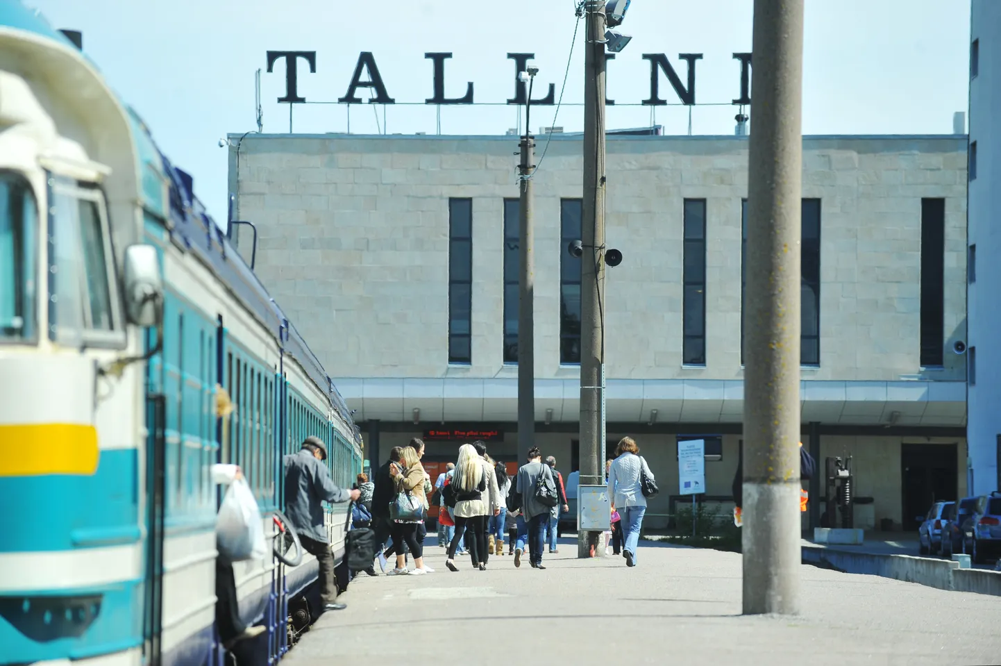 Здание Балтийского вокзала, 7 июня 2012 года.