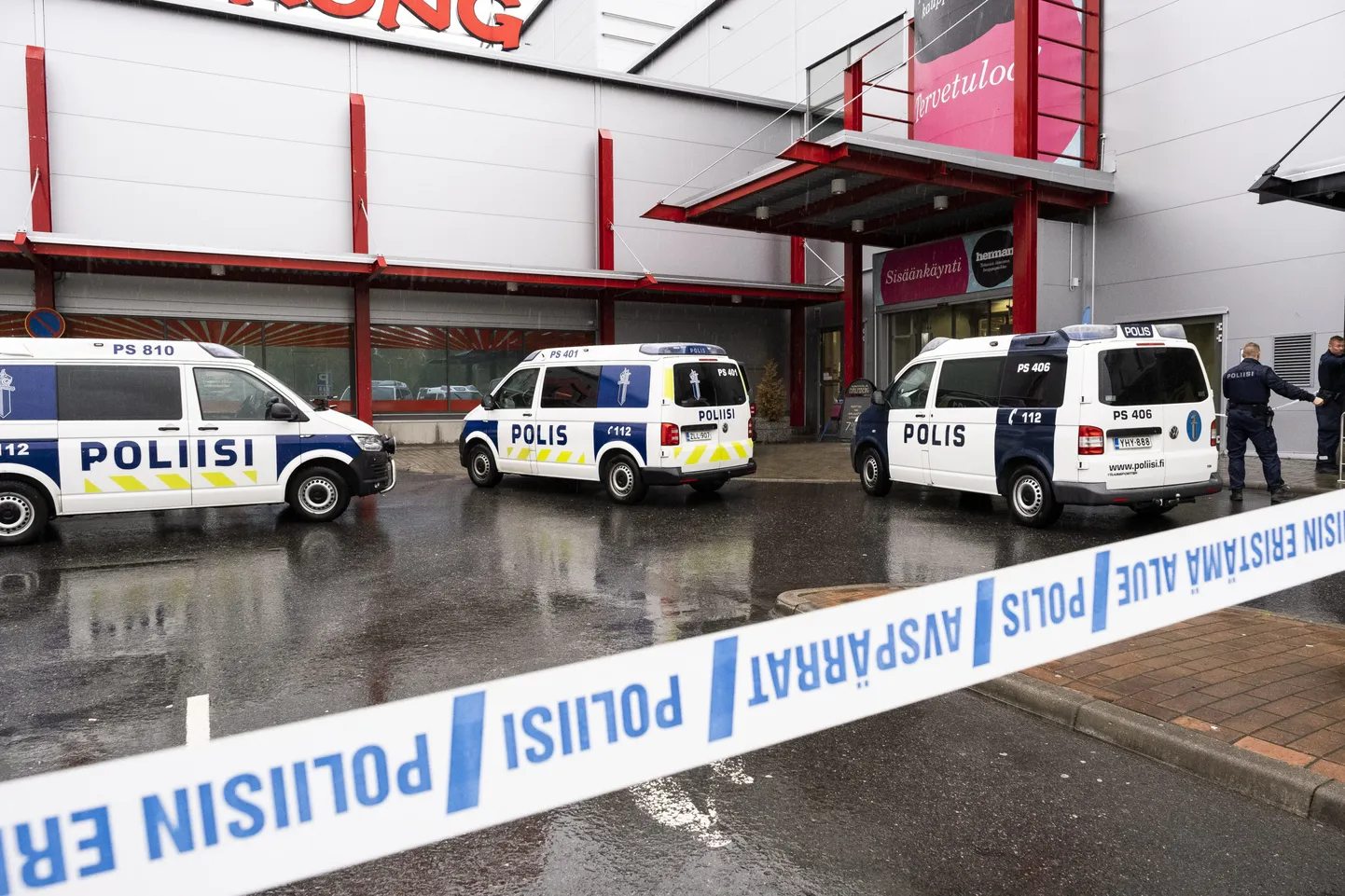 Soome politsei tegutsemas. Foto on illustratiivne.