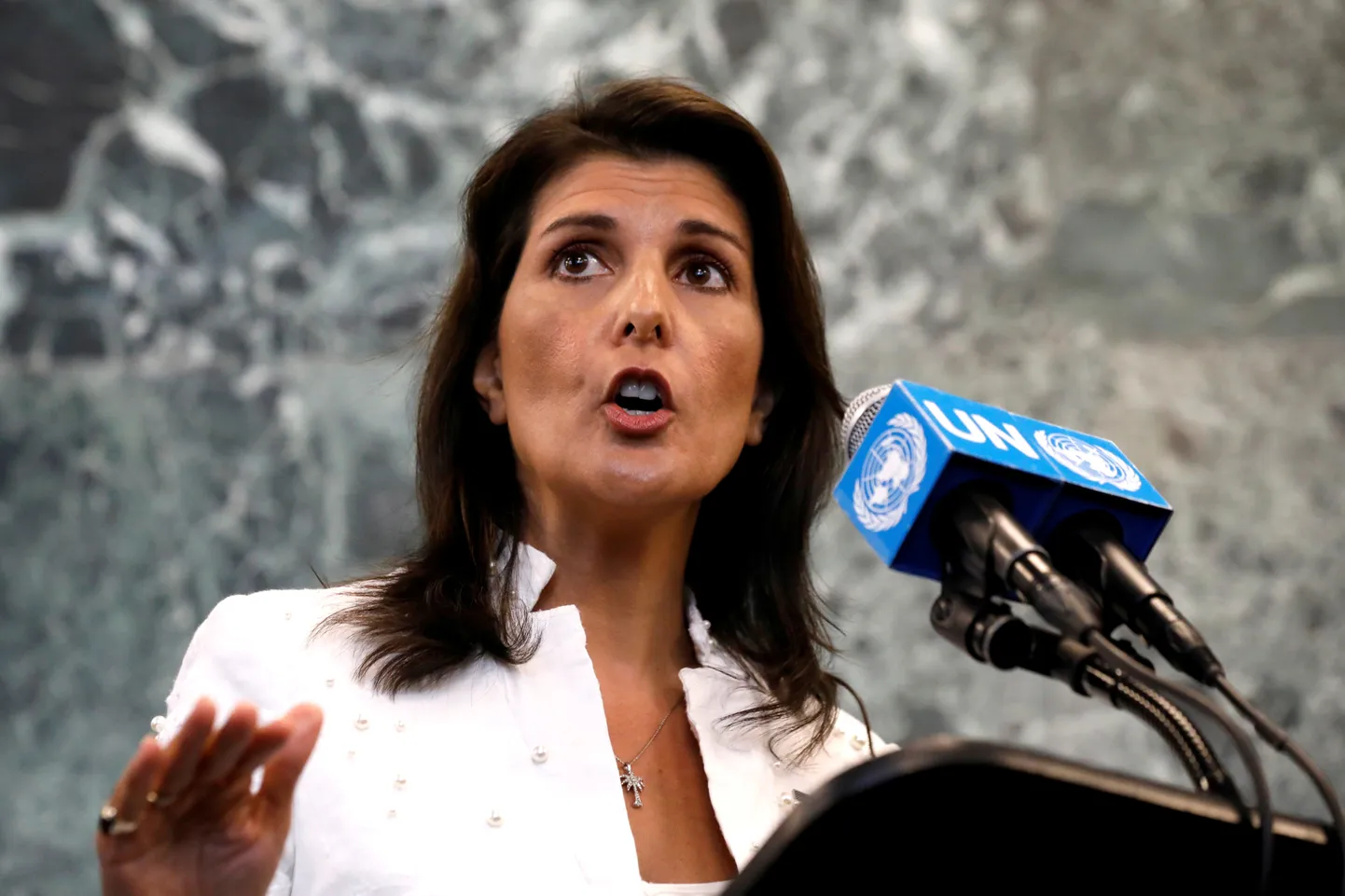 USA saadik ÜROs Nikki Haley.