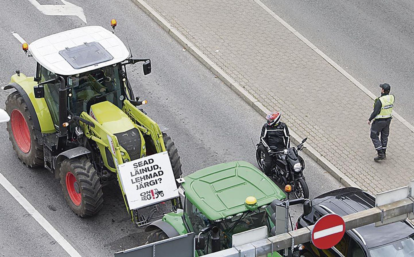 Eesti põllumehed nõudsid Toompeal võrdseid õigusi ülejäänud Euroopa põllumeestega.