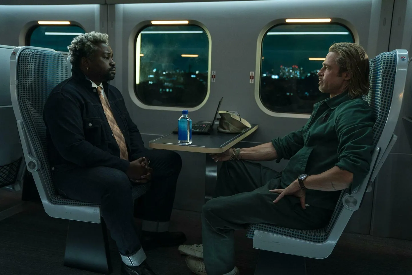 Kõrilõikajad Sidrun (Brian Tyree Henry) ja Lepatriinu (Brad Pitt).
