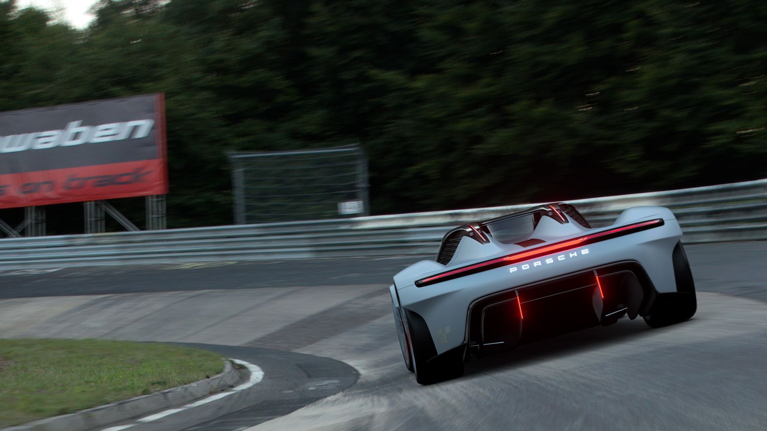 Porsche Vision Gran Turismo virtuālajā Nirburgringas Nordšleifē