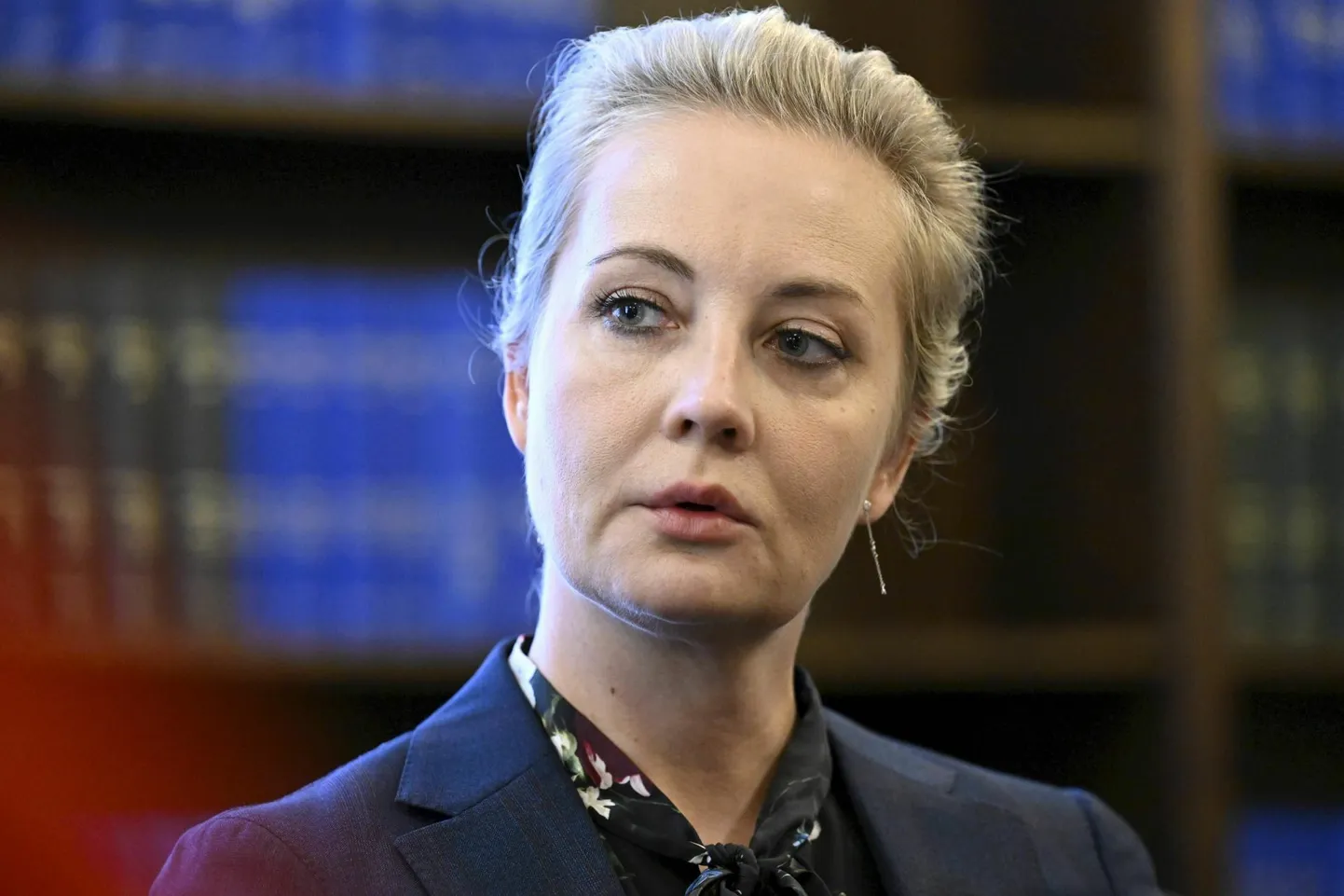 Vene opositsiooniliidri Aleksei Navalnõi lesk Julija Navalnaja.